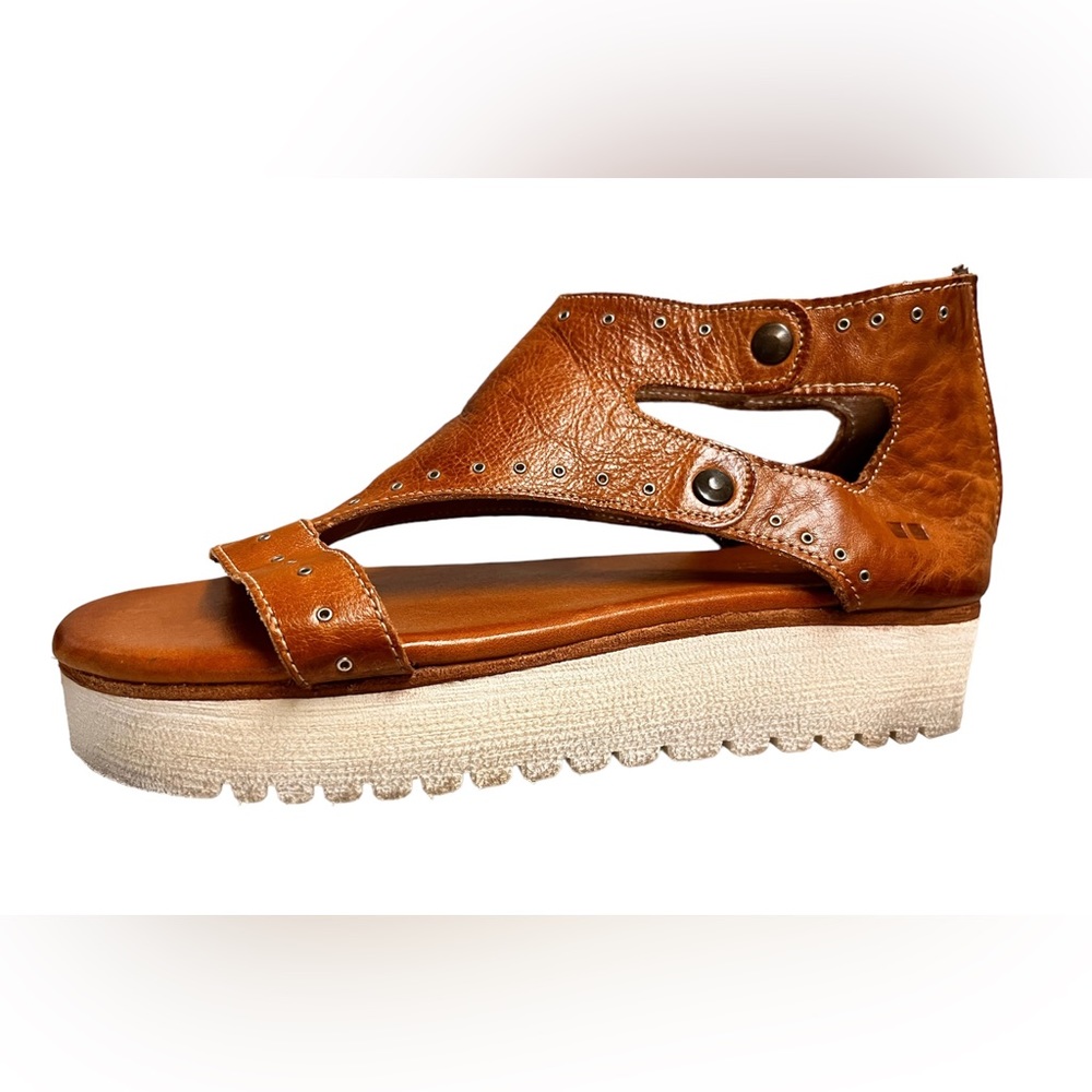 Bed Stu Soni Platform Leather Sandals Sz.9